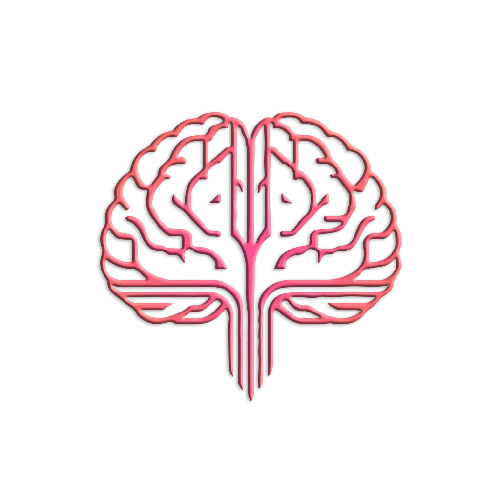 A brain vector logo